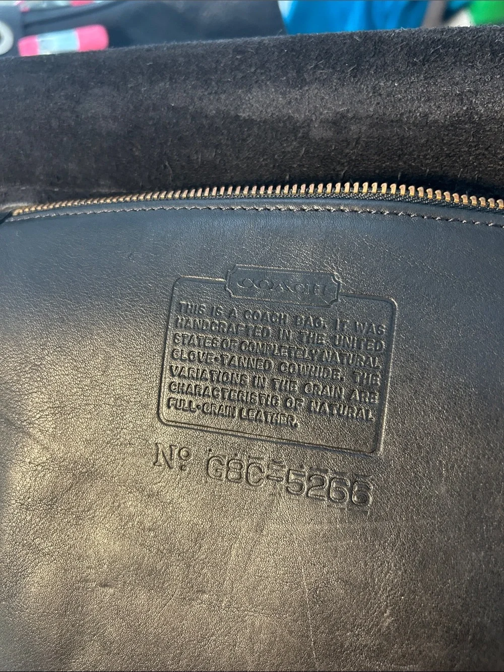 Vintage Coach Black Leather Briefcase with Chunky Hardware & Shoulder Strap